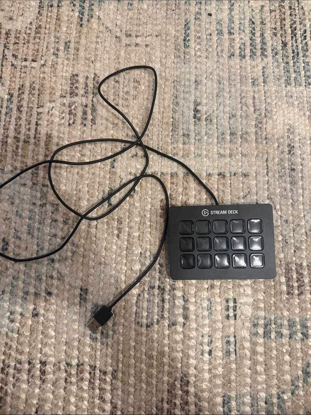 Stream Deck - Black 15-Button Programmable Control Pad
